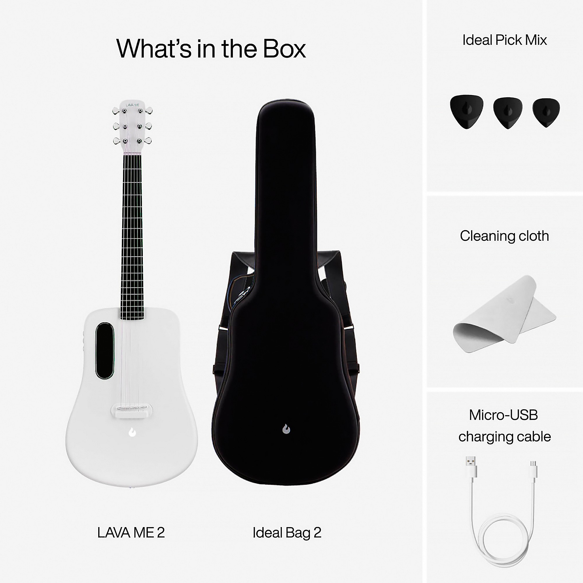 ギター LAVA Music LAVA ME 2 LAVA ME 2 - Acoustic Travel Guitar