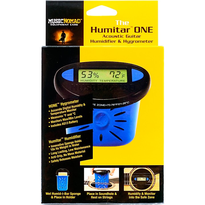 Music Nomad MN311 Humitar One Acoustic Guitar Humidifier & Hygrometer