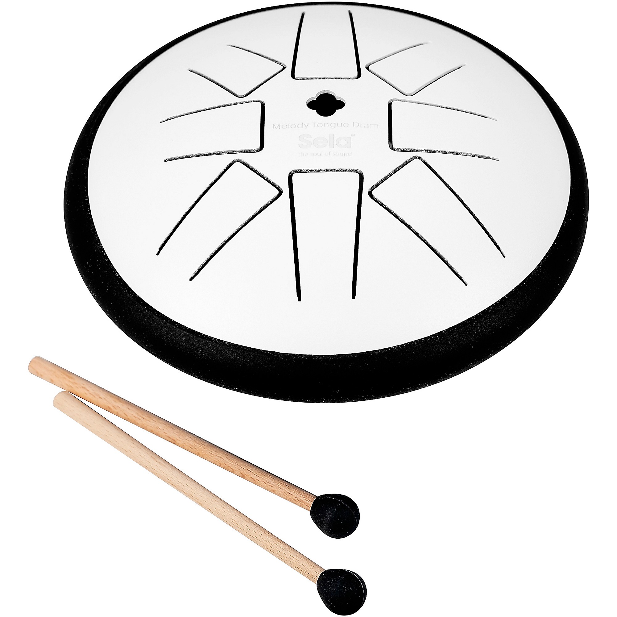 Sela Sela Melody Tongue Drum 6 G Minor White