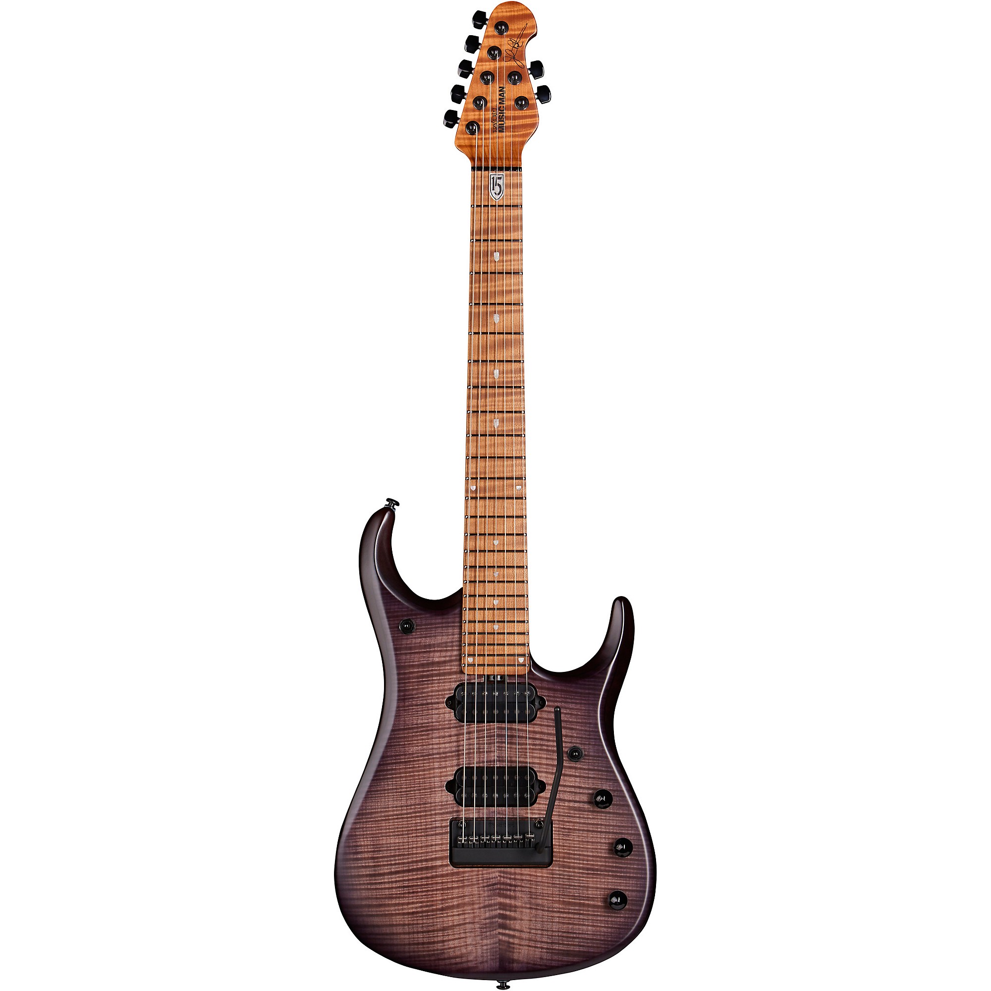 Platinum Ernie Ball Music Man JP15 7 7-String Flamed Maple