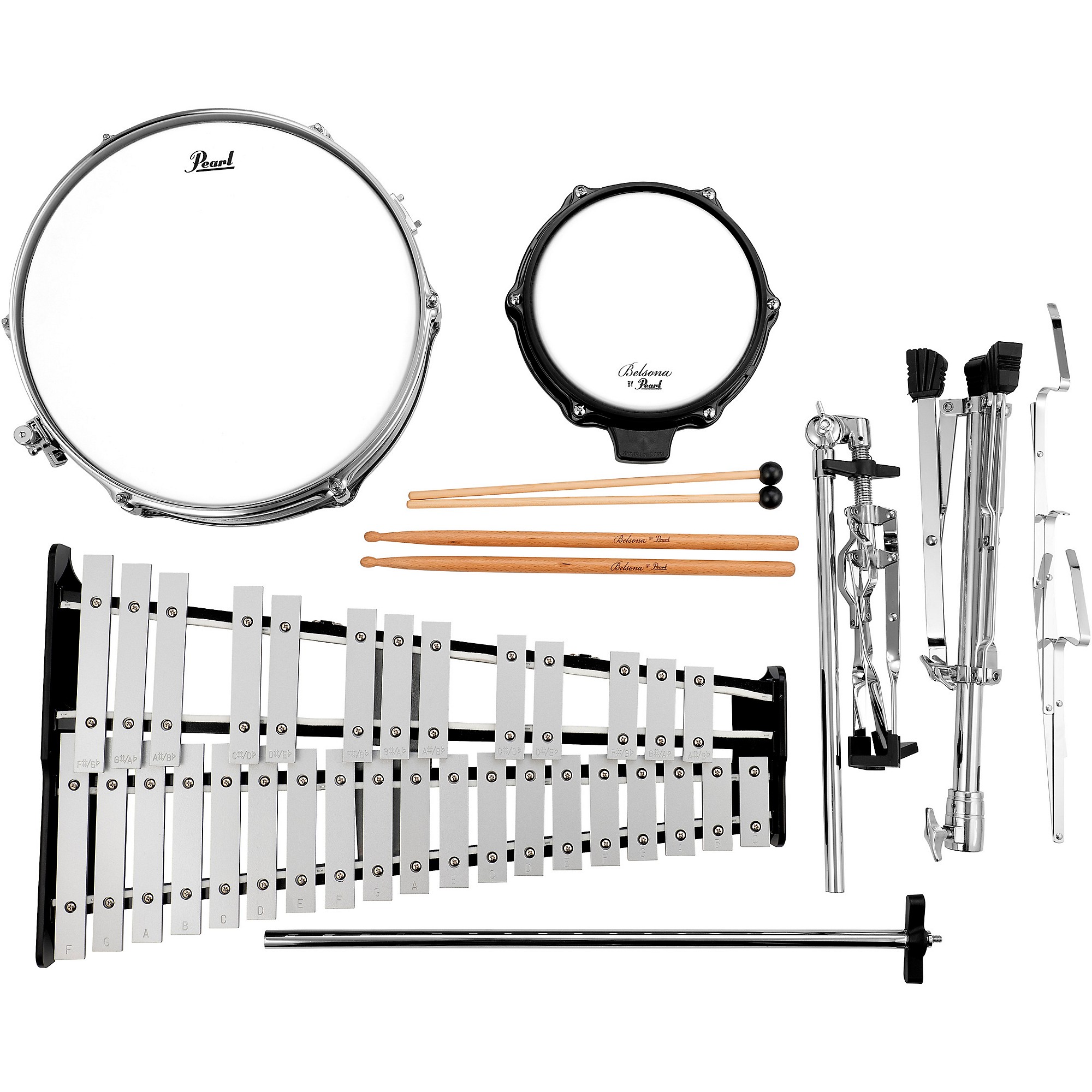 Pearl Belsona Percussion Learning Center w/Rolling Case | Music & Arts