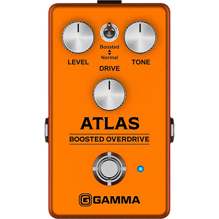 GAMMA GAMMA Atlas Boosted Overdrive Effects Pedal