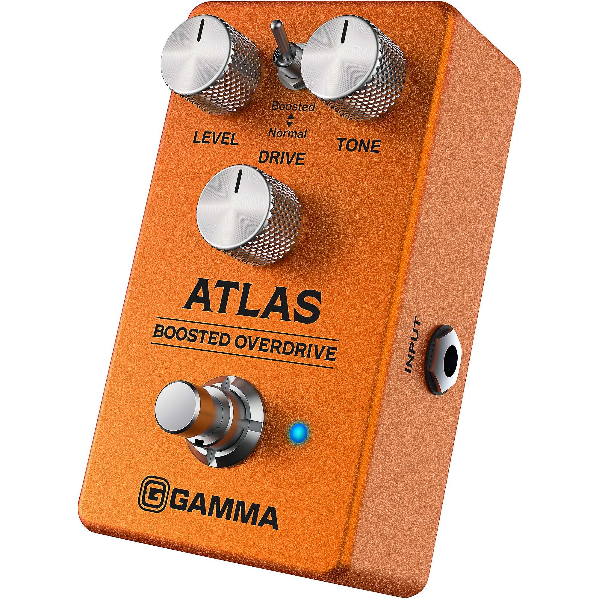 GAMMA Atlas Boosted Overdrive Effects Pedal | Music & Arts
