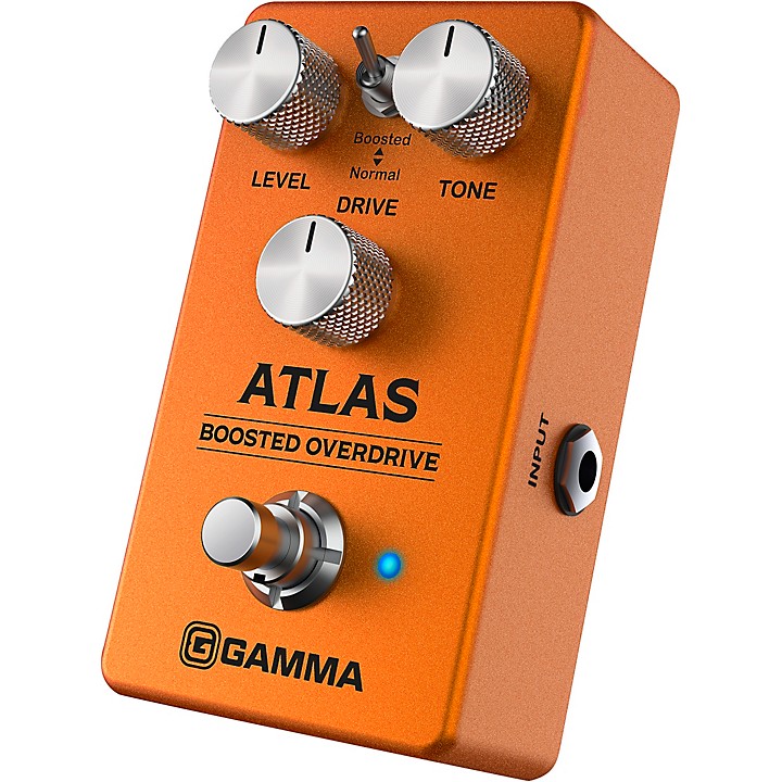 GAMMA Atlas Boosted Overdrive Effects Pedal | Music & Arts