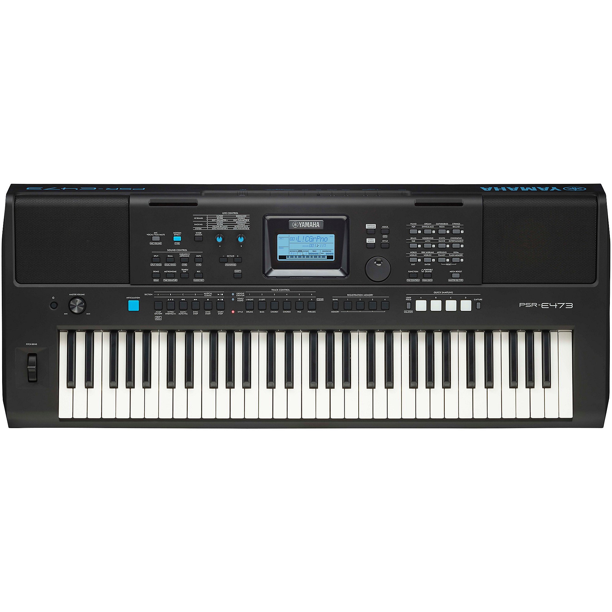 高い信頼 厚い信頼 Yamaha PSR-E473 High-Level Portable Keyboard Package | Music 鍵盤楽器