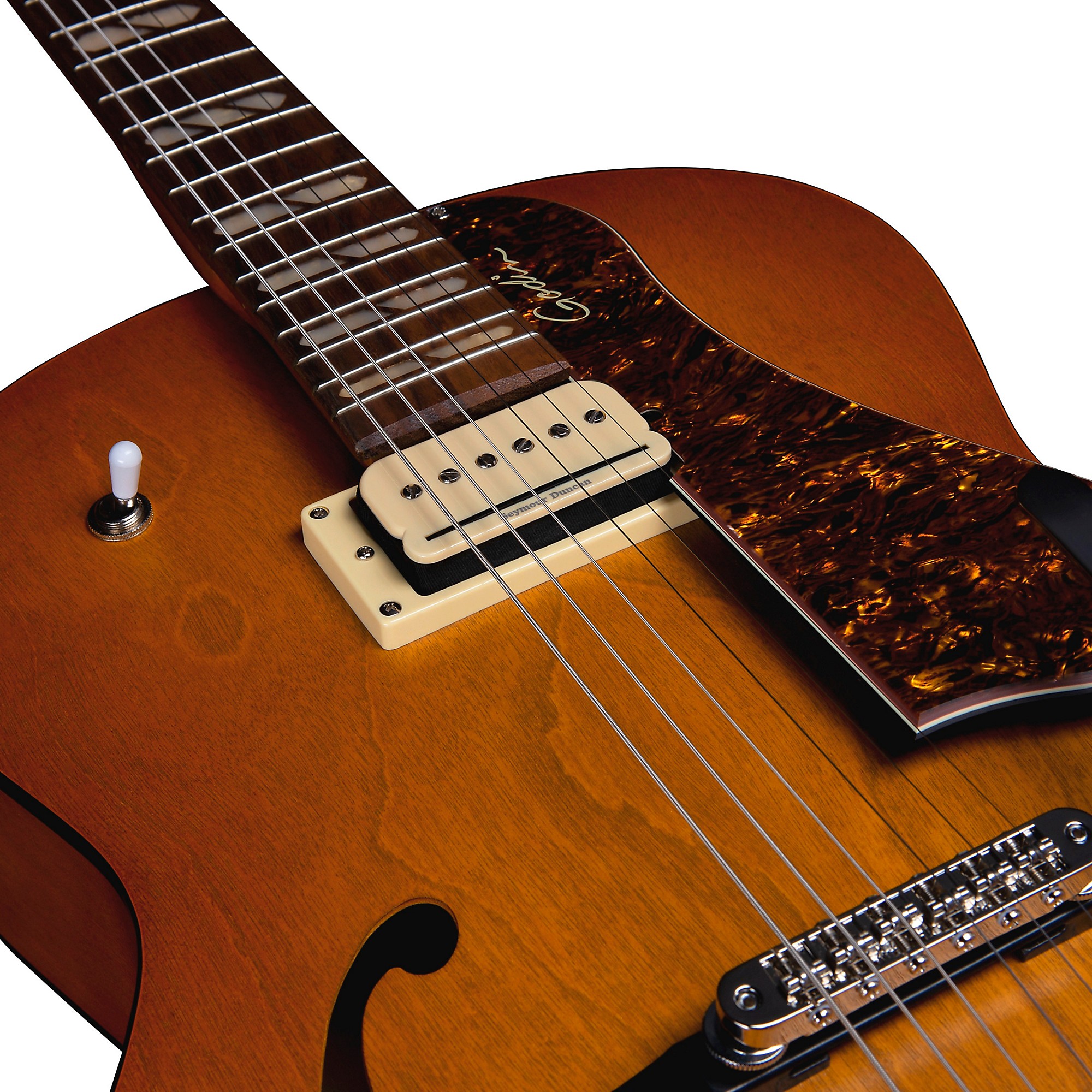 Godin 5th Avenue Jumbo P-Rail Hollowbody Electric Guitar | Music