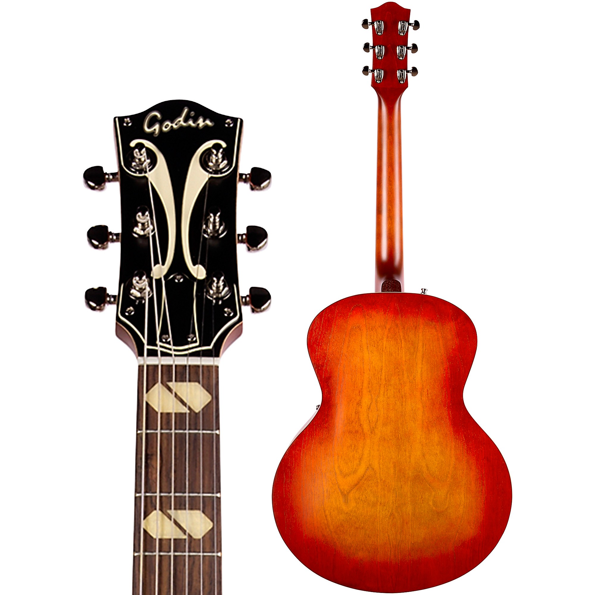 Godin 5th Avenue Jumbo HB Hollowbody Electric Guitar | Music