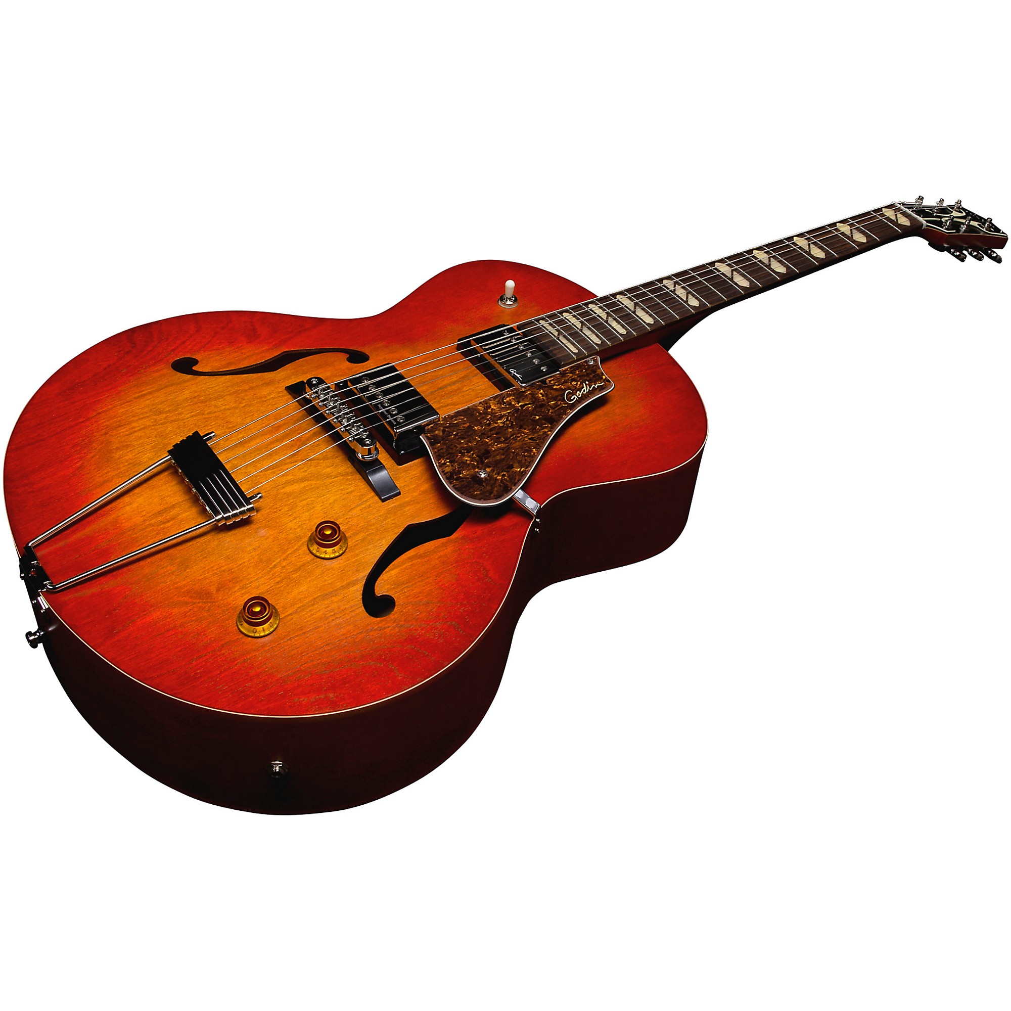 Godin semi hollow body electric guitar sales