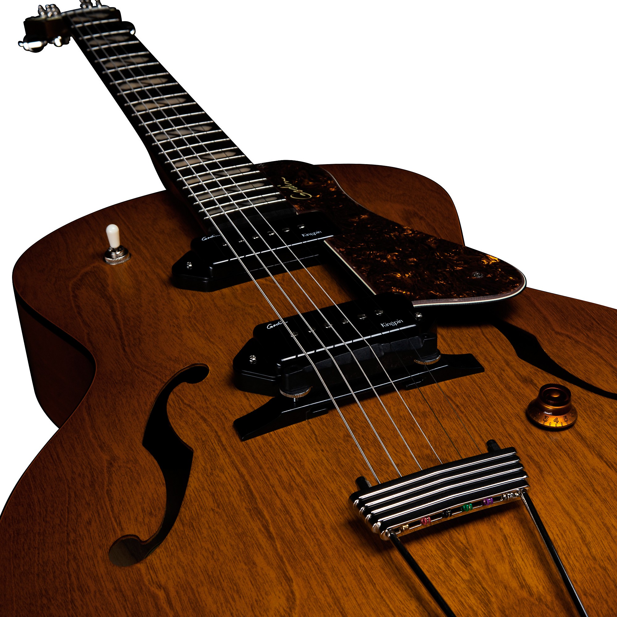 ギター Godin 5th Avenue 5th Avenue CW Kingpin II HB Cognac Burst | Godin Guitars