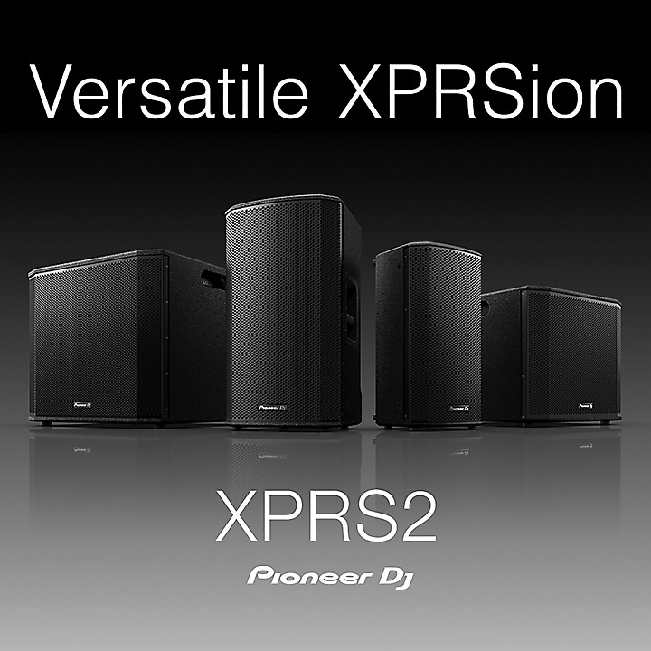 XPRS122 Enceinte active large bande de 12 pouces (Black) - Pioneer DJ