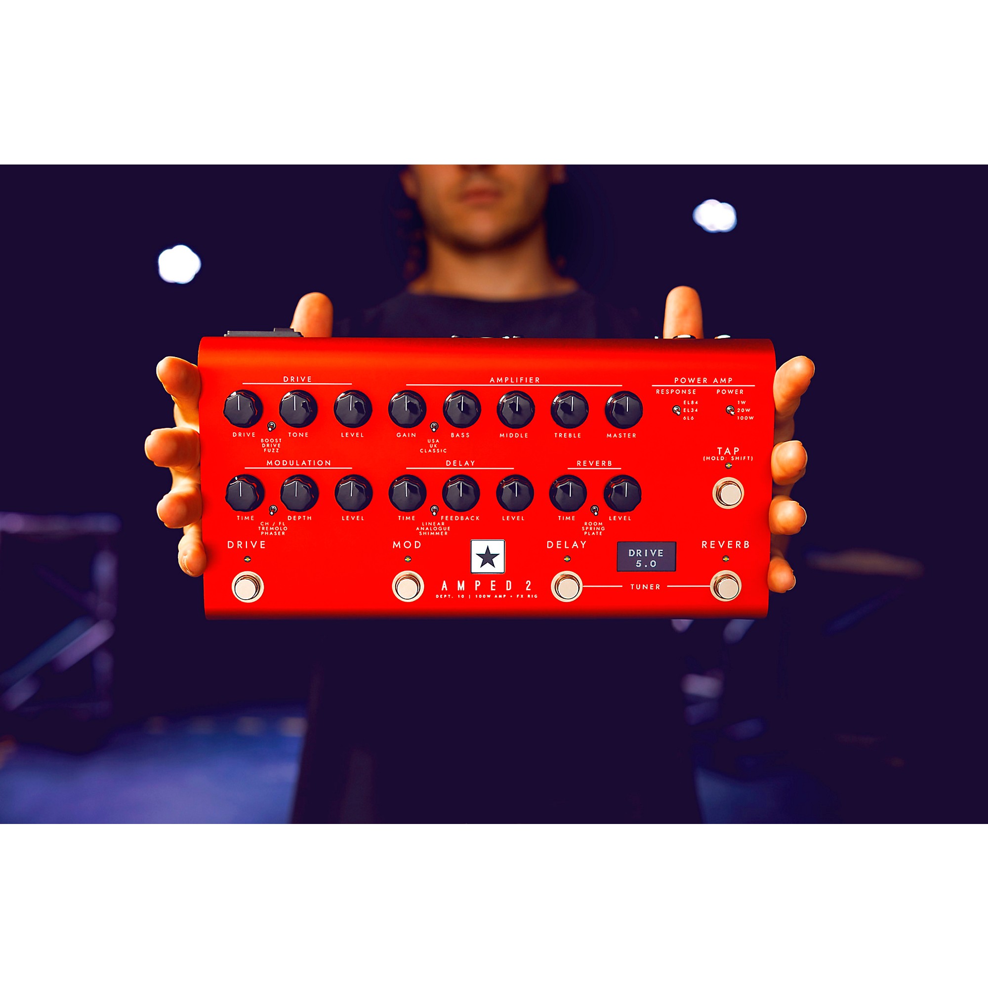 Blackstar AMPED 2 100W Guitar Power Amplifier With Effects | Music