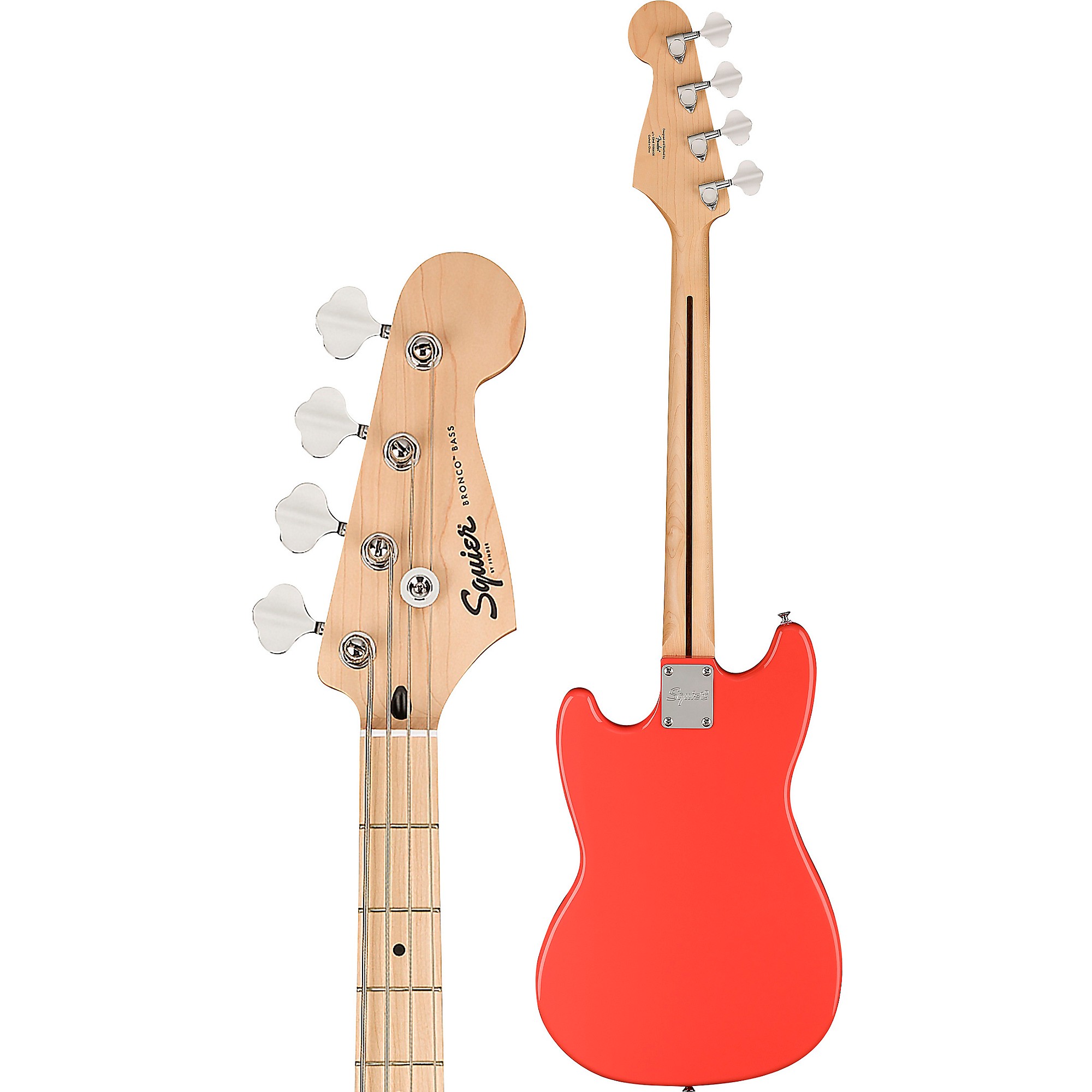 Squier by Fender bronco bass(若干トラ目個体) Squier Sonic Bronco Bass Guitar - Arctic White | Guitar Center