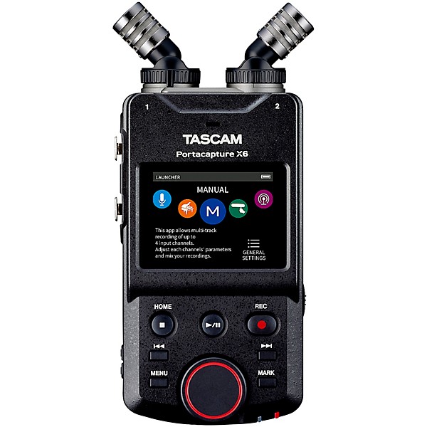 Tascam Portacapture X6 High Resolution Adaptive MultiRecorder Music