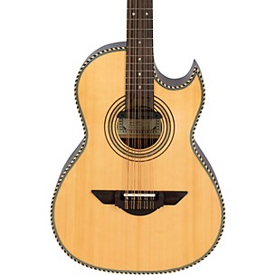 H. Jimenez LBQ1E El Estandar Acoustic-Electric Bajo Quinto