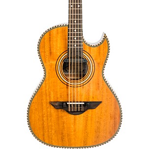 H. Jimenez LBQ1E El Estandar Mahogany Acoustic-Electric Bajo Quinto