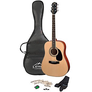 Laurel Canyon LD-100PKG Acoustic Guitar Pack