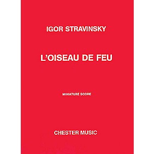 Music Sales L'Oiseau de Feu (The Firebird) Music Sales America Series Composed by Igor Stravinsky