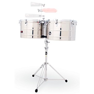 LP LP1516-S Prestige Stainless-Steel Thunder Timbales