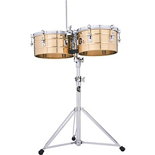 LP LP256-BZ Tito Puente 13" and 14" Bronze Timbales