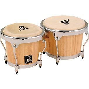 LP LPA601 Aspire Oak Bongos With Chrome Hardware