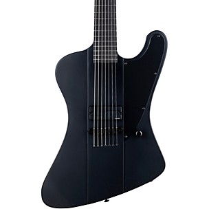 ESP LTD Phoenix-7 Baritone Black Metal Electric Guitar
