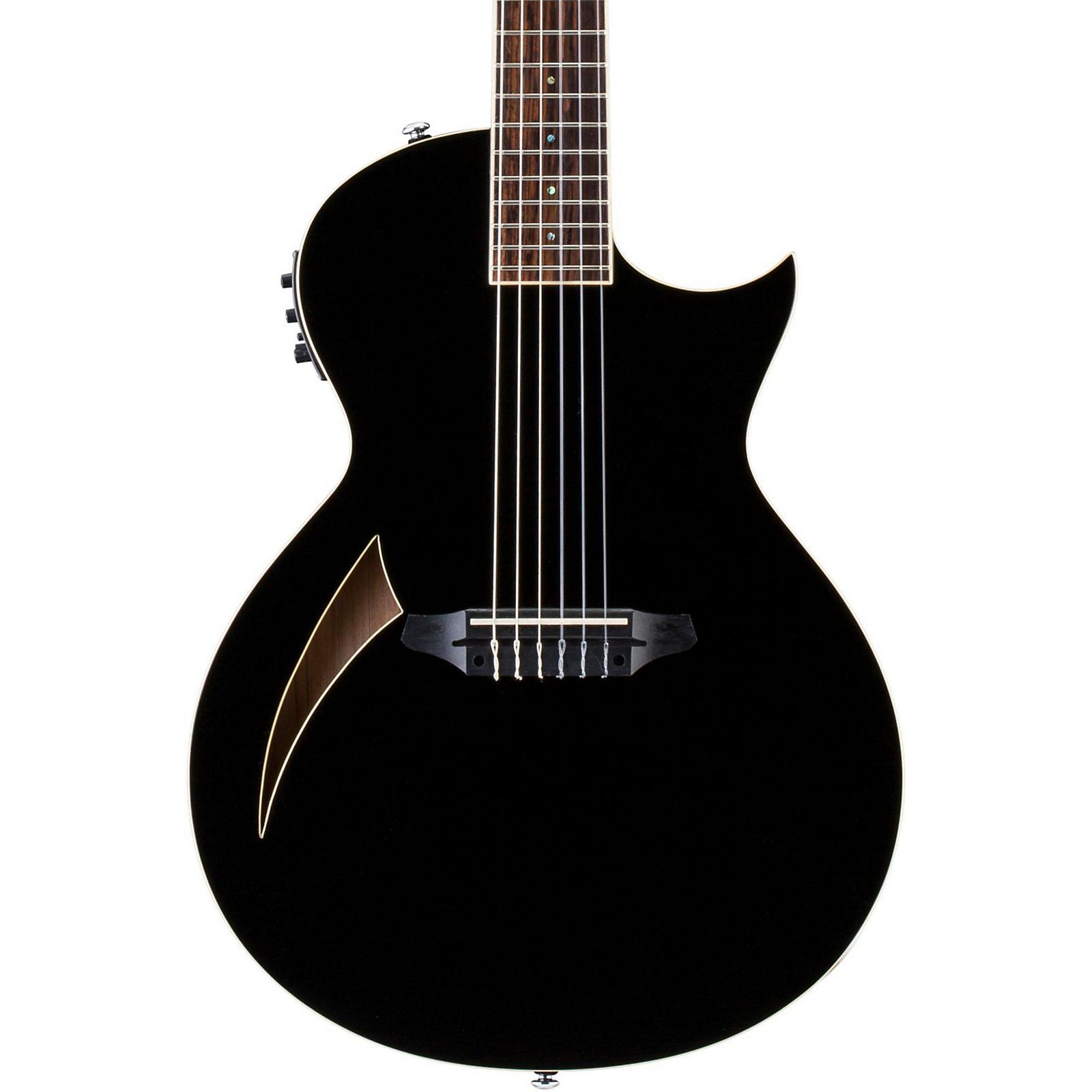【テレビで話題】 LTD ESP TL-6N Guitar Acoustic-Electric String Nylon Thinline ギター