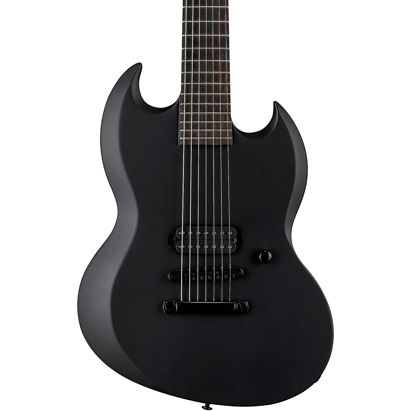 ESP LTD Viper-7B Bartone Black Metal 7-String Electric