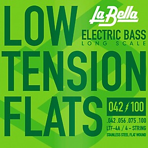 LaBella LTF-4A Low Tension Flexible Flats 4-String Set