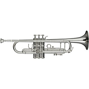 Levante LV-TR6301 Bb Professional Trumpet With Monel Valves - Silver Plated
