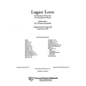 Hal Leonard Lagan Love Full Score Full Score