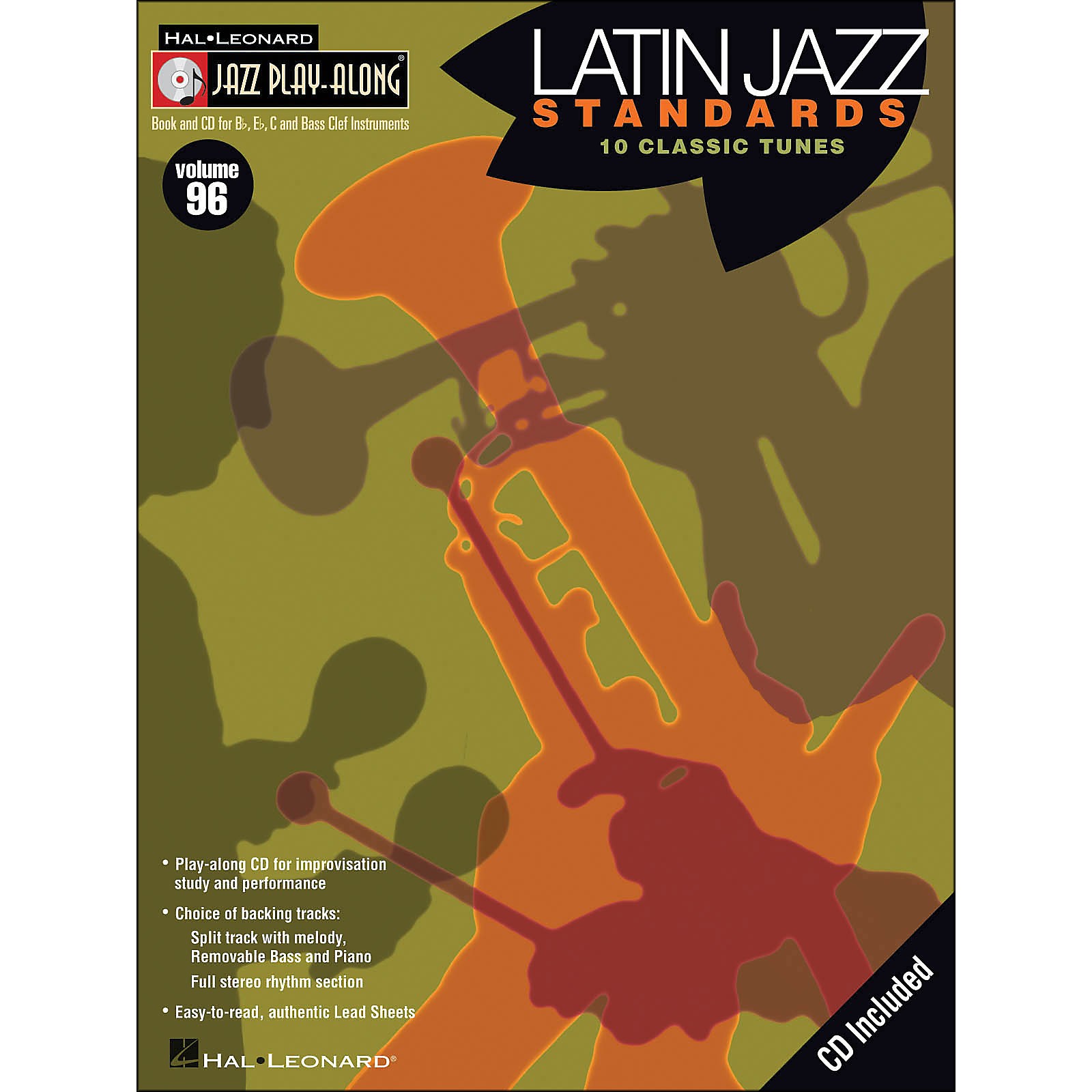 Hal Leonard Latin Jazz Standards - Jazz Play-Along Volume 96 (CD