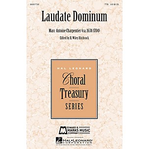 Edward B. Marks Music Company Laudate Dominum TTB composed by Marc-Antoine Charpentier edited by H. Wiley Hitchcock