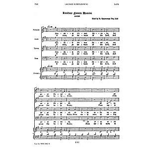 Novello Laudate Nomen Domini/O Lord, We Trust Alone In Thee SATB