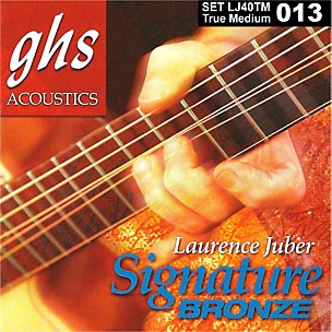 GHS Laurence Juber Signature Bronze True Medium Acoustic Guitar Strings