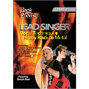 Hal Leonard Lead Singer Vocal Techniques From Heavy Rock to Metal DVD Level 1