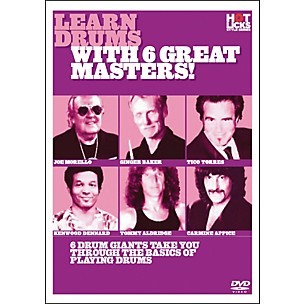 Hot Licks Learn Drums with 6 Great Masters DVD