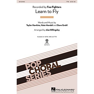 Hal Leonard Learn to Fly TTB by Foo Fighters arranged by Alan Billingsley