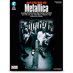 Hal Leonard Learn to Play Guitar with Metallica Book/CD