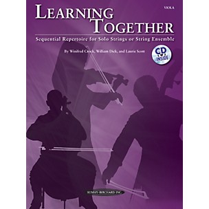 Summy-Birchard Learning Together for Viola (Book/CD)