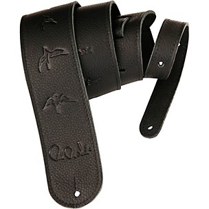 PRS Leather Birds Strap, Black