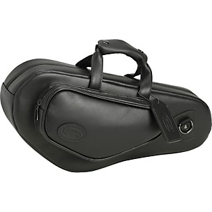 Reunion Blues Leather Curved Soprano Saxophone Bag