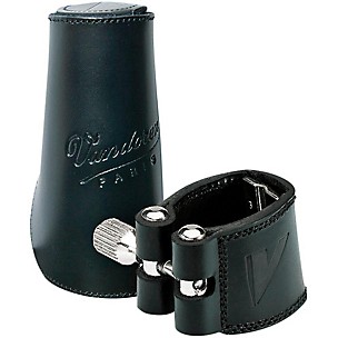 Vandoren Leather Saxophone Ligature With Cap