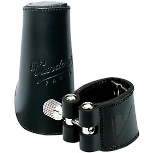 Vandoren Leather Saxophone Ligature With Cap
