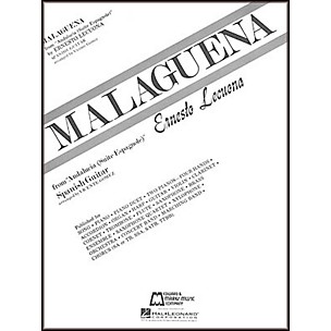 Edward B. Marks Music Company Lecuona: Malaguena Sheet Music For Classical Guitar Book