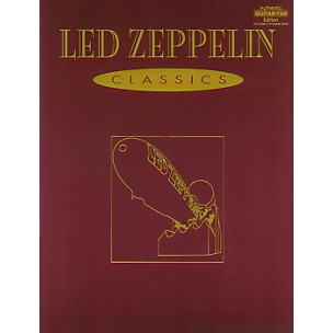 Alfred Led Zeppelin Classics Guitar Tab Book