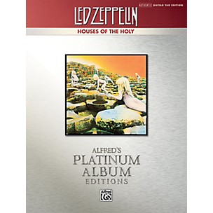 Alfred Led Zeppelin Houses Of The Holy Guitar Tab Platinum Edition Book