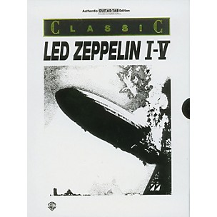 Alfred Led Zeppelin I-V Guitar Tab Book