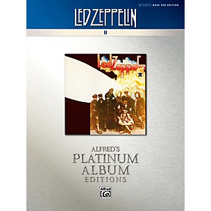 Alfred Led Zeppelin II Platinum Bass Guitar Book