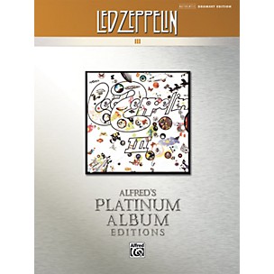 Alfred Led Zeppelin III Platinum Drums (Book)