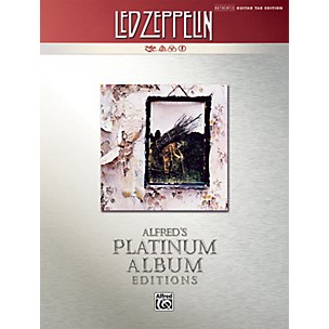 Alfred Led Zeppelin IV Guitar Tab Platinum Edition Book